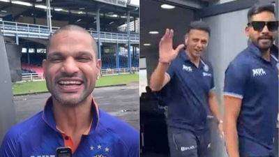 Shikhar Dhawan; Rahul Dravid Shikhar Dhawan; Rahul Dravid