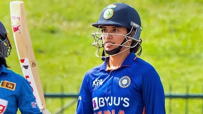 Indian batter Smriti Mandhana (PTI) Indian batter Smriti Mandhana (PTI)