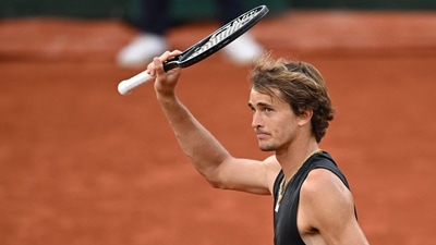 Germany's Alexander Zverev&nbsp; (REUTERS)