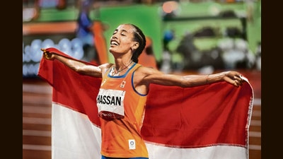 Sifan Hassan finished fourth in the in the 10,000m at the Athletics World Championships this year. She had made headlines after winning 10,000m and 5000m gold and 1500m bronze in the Tokyo 2020 Olympic Games. (Getty Images) Sifan Hassan finished fourth in the in the 10,000m at the Athletics World Championships this year. She had made headlines after winning 10,000m and 5000m gold and 1500m bronze in the Tokyo 2020 Olympic Games. (Getty Images)