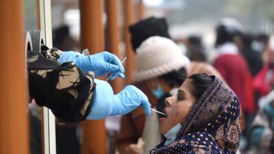 Chandigarh tricity area’s active Covid cases breached the 1,500 mark. (HT File)