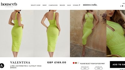 Nora Fatehi's dress is from the label House of CB and is worth £169 (16,108 <span class='webrupee'>₹</span>), as per the official website of the clothing house. (houseofcb.com)