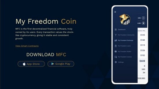 My Freedom Coin - The world’s only crashproof asset.