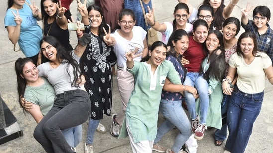 Girls have outshined boys by 3.29 per cent in the Class 12 CBSE board.
