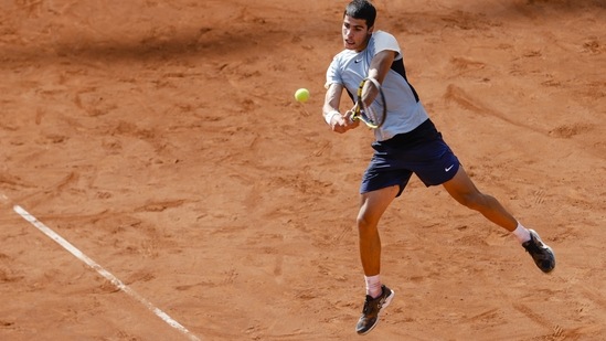 Spain's Carlos Alcaraz&nbsp;(AP)