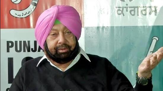 Capt Amarinder Singh said Punjab will also fare better than other states if a survey on healthcare, particularly during Covid period, is done. (HT File)