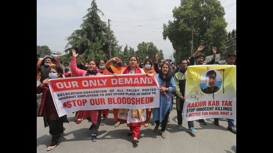 A rehabilitation scheme, by definition, should be aimed at delivering justice and compensation for the violent trauma of the past. Employment by diktat surely cannot be an illustration of compassion (Waseem Andrabi/HTPHOTO)