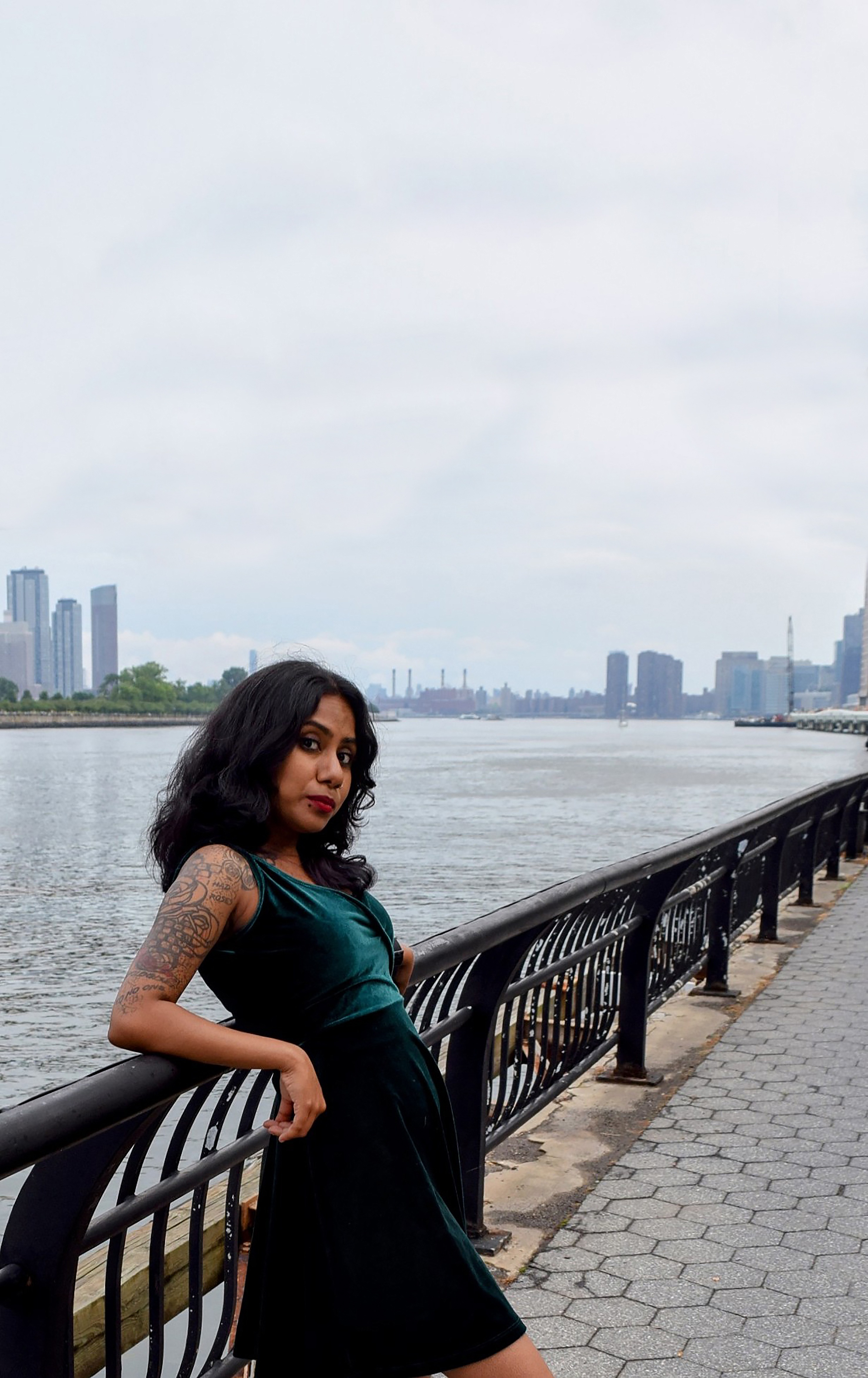 Mimi Mondal, by the East River in Manhattan, NYC. (Eve Korte) Mimi Mondal, by the East River in Manhattan, NYC. (Eve Korte)
