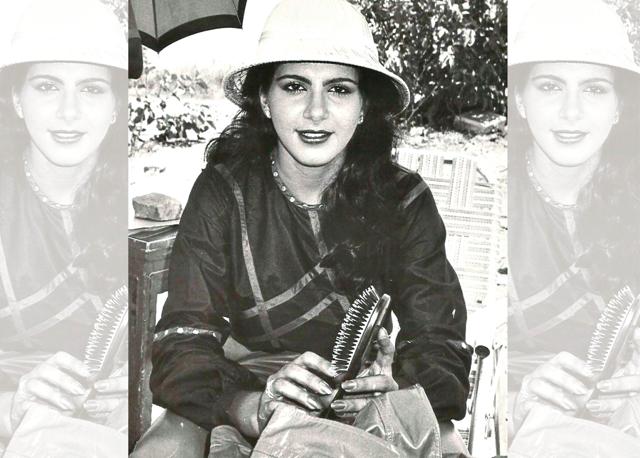 Actor Anita Raj poses for a photo in between shoots Actor Anita Raj poses for a photo in between shoots