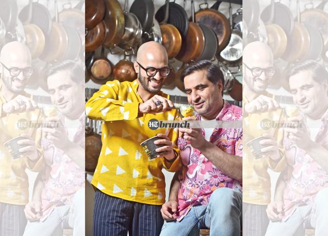 Both Vardaan (left) and Suvir (right) are avid ice cream lovers, and have created a new flavour called Delhi 6 Chaat