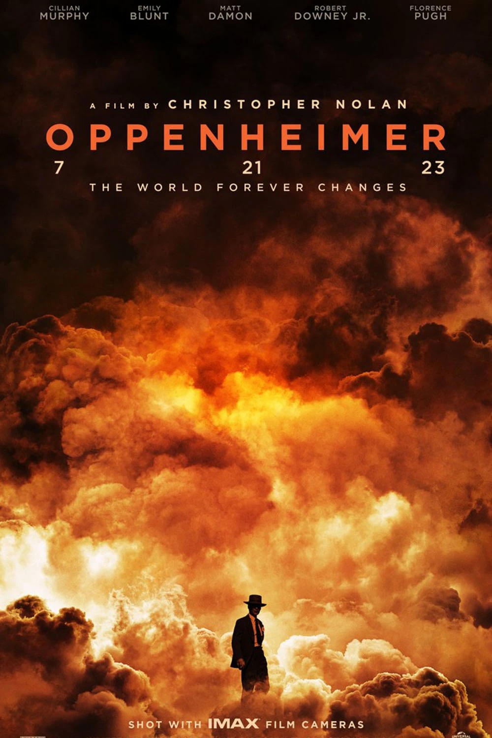 Oppenheimer First Poster Of Christopher Nolans Atomic Bomb Thriller Released Hollywood 