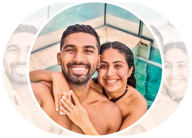 Prachi Dhadwal and Harsh Pandorwala, aka Two Tickets To Freedom, are travel and lifestyle content creators