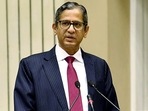 Chief Justice of India NV Ramana.(ANI/ PIB) Chief Justice of India NV Ramana.(ANI/ PIB)
