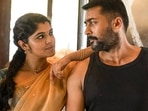 Aparna Balamurali and Suriya in a still from Soorarai Pottru. Both actors won National Film Awards for their performances in the film. Aparna Balamurali and Suriya in a still from Soorarai Pottru. Both actors won National Film Awards for their performances in the film.