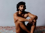 Ranveer Singh shared the pictures from his nude photoshoot on Instagram on Friday. Ranveer Singh shared the pictures from his nude photoshoot on Instagram on Friday.