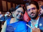 Vijay Deverakonda has said his mother did pujas when he went for Liger's shoot to the US.
