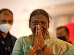 India's president-elect Droupadi Murmu.