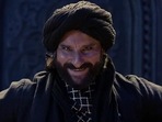 Saif Ali Khan played Udaybhan Rathod in Tanhaji The Unsung Warrior. Saif Ali Khan played Udaybhan Rathod in Tanhaji The Unsung Warrior.
