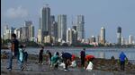 Versova and Juhu beaches in K-West ward, the data shows, are by a long margin the most expensive beaches to keep clean, as they also generate the largest amounts of trash among the city’s public beaches, accumulating as much as 45 to 130 metric tonnes of garbage every single day. (AFP) Versova and Juhu beaches in K-West ward, the data shows, are by a long margin the most expensive beaches to keep clean, as they also generate the largest amounts of trash among the city’s public beaches, accumulating as much as 45 to 130 metric tonnes of garbage every single day. (AFP)