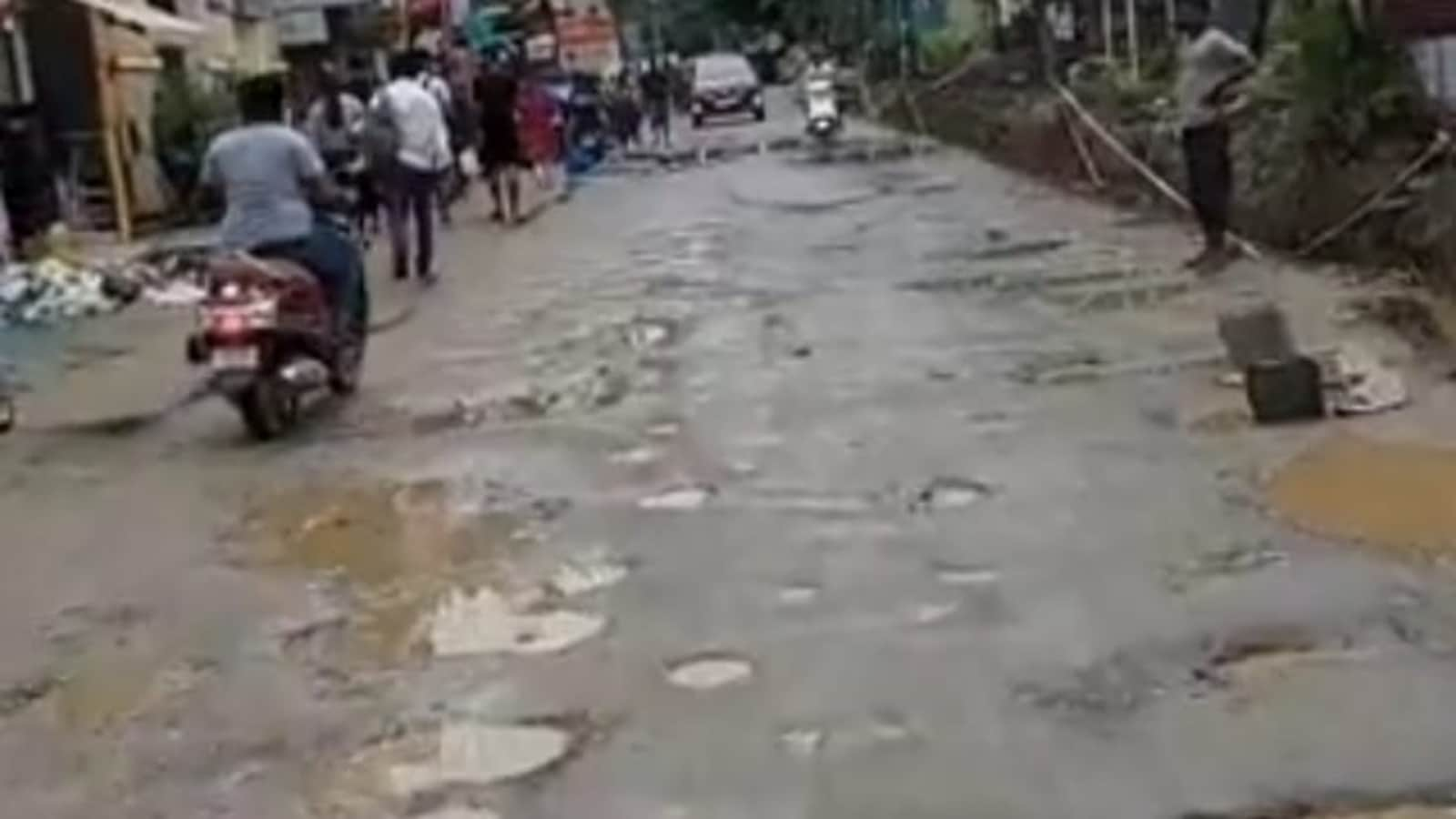 ‘40 potholes in a 200m stretch’: This video of Bengaluru road is viral