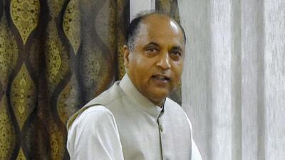 Himachal Pradesh Chief Minister Jai Ram Thakur has sought Niti Ayog assistance for the construction of Mandi airport. (PTI)