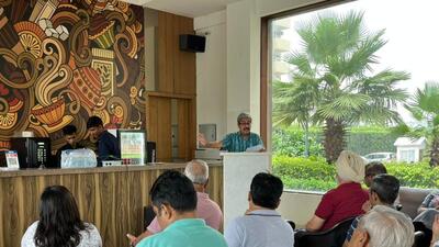 Representatives of 20 housing societies held a meeting in Gurugram on Saturday to discuss the draft policy. . (Sourced) Representatives of 20 housing societies held a meeting in Gurugram on Saturday to discuss the draft policy. . (Sourced)