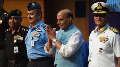 India had on June 14 announced the new scheme replacing the legacy system of recruitment to lower the age profile of the armed forces, ensure a fitter military and create a technically skilled war fighting force capable of meeting future challenges. (HT PHOTO.) India had on June 14 announced the new scheme replacing the legacy system of recruitment to lower the age profile of the armed forces, ensure a fitter military and create a technically skilled war fighting force capable of meeting future challenges. (HT PHOTO.)