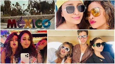 Parineeti Chopra and her 'mimi didi' Priyanka Chopra share a great bond and their love for each other reflects through their adorable social media pictures. PeeCee recently celebrated her birthday with her family and closed ones in Mexico. Earlier today, Parineeti took to her Instagram handle to share a few pictures from the celebration which also features Nick Jonas. (Instagram/@parineetichopra) Parineeti Chopra and her 'mimi didi' Priyanka Chopra share a great bond and their love for each other reflects through their adorable social media pictures. PeeCee recently celebrated her birthday with her family and closed ones in Mexico. Earlier today, Parineeti took to her Instagram handle to share a few pictures from the celebration which also features Nick Jonas. (Instagram/@parineetichopra)