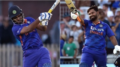 Sanju Samson (L) and Rishabh Pant (AP | Reuters) Sanju Samson (L) and Rishabh Pant (AP | Reuters)