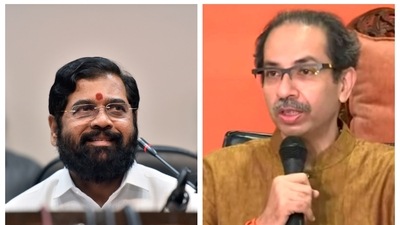 Shambhuraj Desai and another Shine loyalist said police informed Uddhav that the Naxals had come to Mumbai to kill Shinde. Shambhuraj Desai and another Shine loyalist said police informed Uddhav that the Naxals had come to Mumbai to kill Shinde.