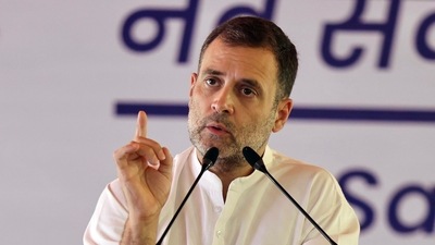 Rahul Gandhi this week led opposition protests against government in parliament (File) . (ANI) (HT_PRINT) Rahul Gandhi this week led opposition protests against government in parliament (File) . (ANI) (HT_PRINT)