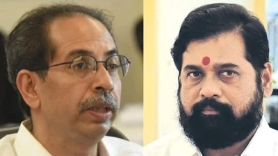 Shiv Sena chief Uddhav Thackeray and Maharashtra CM Eknath Shinde.