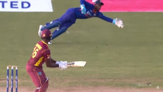 Sanju Samson's terrific effort