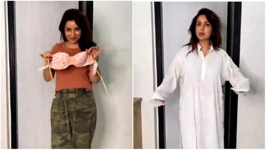 Tisca Chopra earlier made headlines for her hilarious video with her father which left her followers in splits.(Instagram/@tiscaofficial)