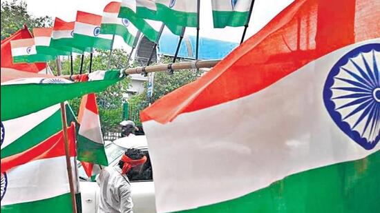 ‘Har Ghar Tiranga’ will be celebrated from August 13 to 15 as part of the ‘Azadi Ka Amrit Mahotsav’ to commemorate 75 years of a progressive independent India. (HT FILE PHOTO.)
