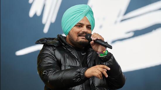 Sidhu Moose Wala performing during a music festival n London in 2021. The Punjabi singer was popular on both sides of the border and also among the diaspora. (Photo by Burak Cingi/Redferns)