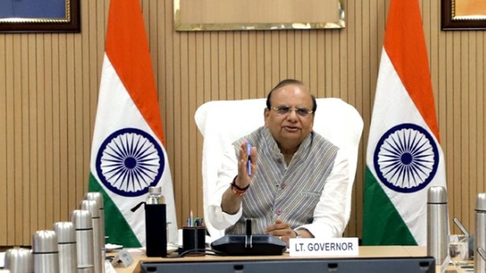 Delhi Lieutenant Governor VK Saxena. (HT_PRINT) Delhi Lieutenant Governor VK Saxena. (HT_PRINT)