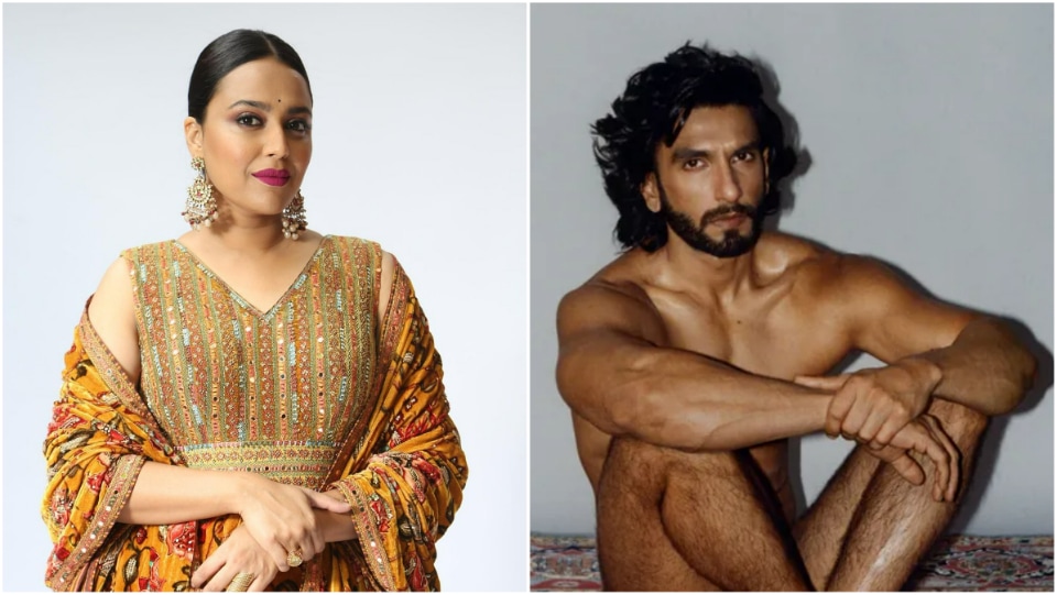 Ranveer Singh’s photos for a magazine have garnered attention online. Now, Swara Bhasker has reacted to his nude photoshoot.