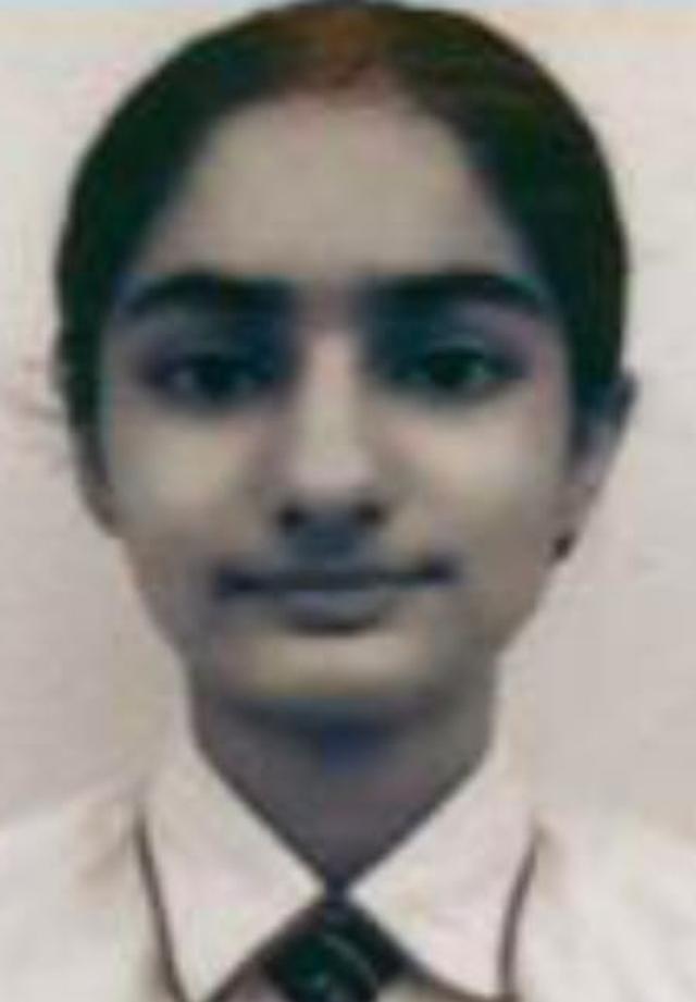 Harpreet Kaur is a student of Guru Nanak Foundation School, Sector 91, Mohali. (HT Photo) Harpreet Kaur is a student of Guru Nanak Foundation School, Sector 91, Mohali. (HT Photo)