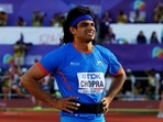 India's Neeraj Chopra during the final