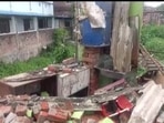 SP Saran Santosh Kumar said said efforts are being made to rescue people trapped under the debris.