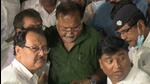 Acting on the ED’s petition, the single-judge bench of Justice Bibek Chaudhuri ordered on Sunday night that Partha Chatterjee must be taken to AIIMS, Bhubaneswar on Monday morning in an air ambulance for a medical check-up and flown back for court production the same day. (SAMIR JANA/HT PHOTO.) Acting on the ED’s petition, the single-judge bench of Justice Bibek Chaudhuri ordered on Sunday night that Partha Chatterjee must be taken to AIIMS, Bhubaneswar on Monday morning in an air ambulance for a medical check-up and flown back for court production the same day. (SAMIR JANA/HT PHOTO.)
