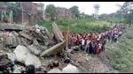 At the spot in Chapra on Sunday. (Santosh Kumar/HT Photo) At the spot in Chapra on Sunday. (Santosh Kumar/HT Photo)
