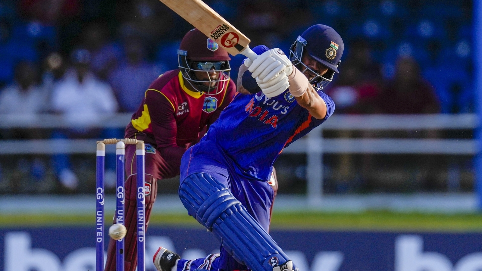 India vs West Indies 2nd ODI Highlights Axar Patel heroics help IND