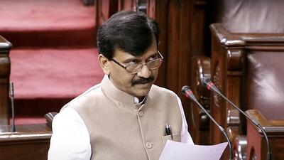 A day after Bharatiya Janata Party (BJP) state unit chief Chandrakant Patil told party workers that it was with a heavy heart they accepted Eknath Shinde as their chief minister, the Shiv Sena said the statement revealed cracks in their alliance and the government would topple under the weight of its contradictions. (ANI)