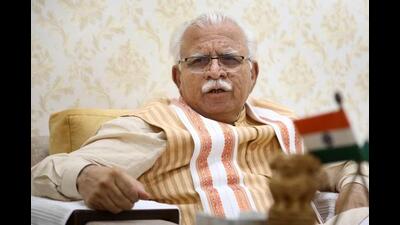 Speaking with CBSE Class 10 topper from Haryana Anjali and her mother via a video call on Sunday, chief minister Manohar Lal Khattar congratulated all the members of her family and assured them that every help will be extended to the girl student who aspires to become a doctor. (HT File Photo)