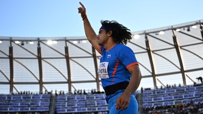 Neeraj Chopra competes in the men's javelin throw final during the World Athletics Championships (AFP) Neeraj Chopra competes in the men's javelin throw final during the World Athletics Championships (AFP)