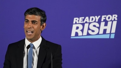 Former British finance minister Rishi Sunak, top contender to replace Boris Johnson as the next prime minister of UK, recently described himself as the underdog in the race. (AP)