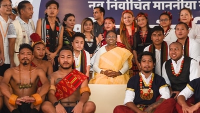 Droupadi Murmu, 64, scripted history on Thursday after defeating Opposition Presidential candidate Yashwant Sinha in the presidential election in India. With this, became India's first tribal President. She is also the second woman to hold the top post of the country after Pratibha Patil. (PTI)