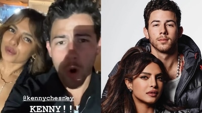 Priyanka Chopra and Nick Jonas attended a concert on Saturday night. Priyanka Chopra and Nick Jonas attended a concert on Saturday night.